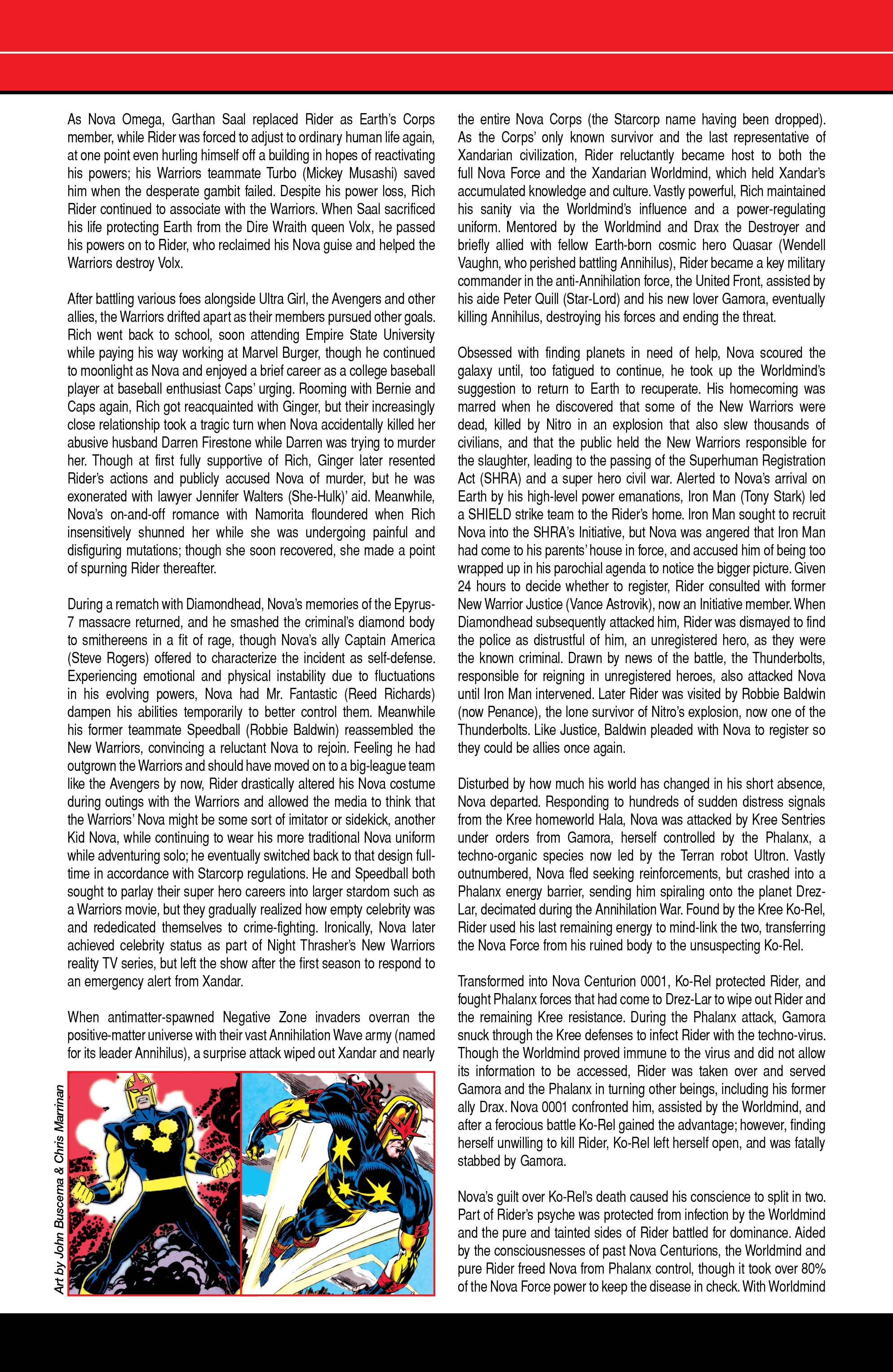 Read online Nova: Origin of Richard Rider comic -  Issue # Full - 47