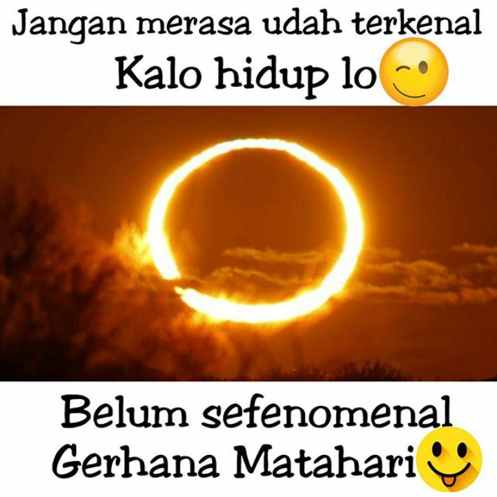Gambar2 Lucu Meme Gerhana Matahari Total 9 Maret 2016 - Gambar Lucu Terbaru