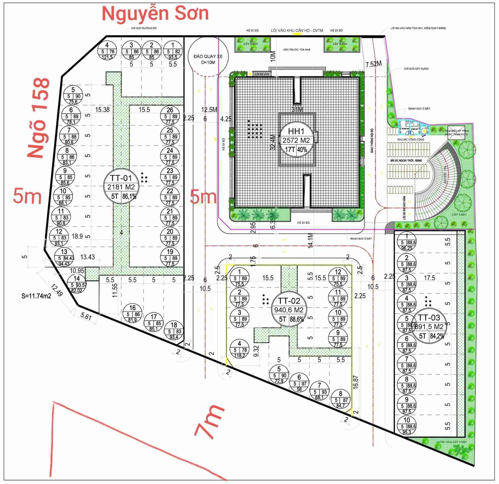 Chung cư PHC Complex 158 Nguyễn Sơn ~ Sơ Đồ Mặt Bằng Chung Cư Tại Hà Nội