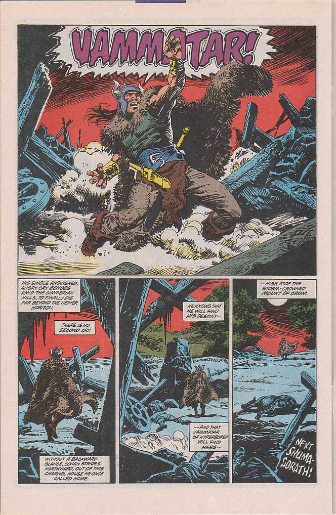 Read online Conan the Barbarian (1970) comic -  Issue #258 - 23
