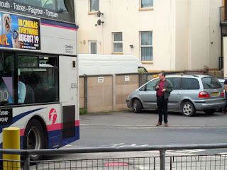 Strange people lurking at Paignton Bus Station