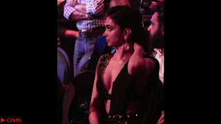 Deepika Padukone Spotted at GQ Fashion Night 2017 in choli and Saree ~  Exclusive Galleries 002