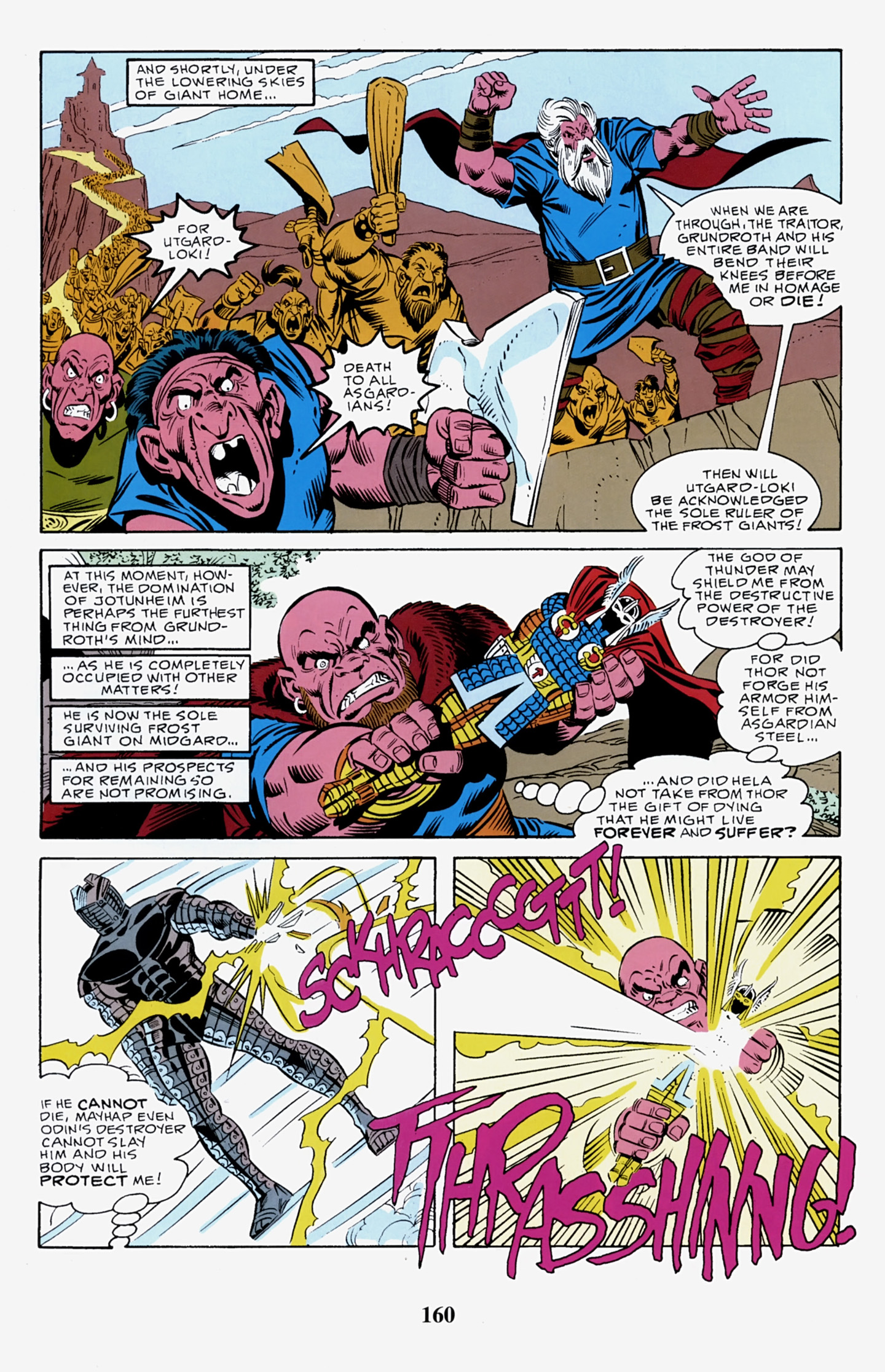 Read online Thor Visionaries: Walter Simonson comic -  Issue # TPB 5 - 160