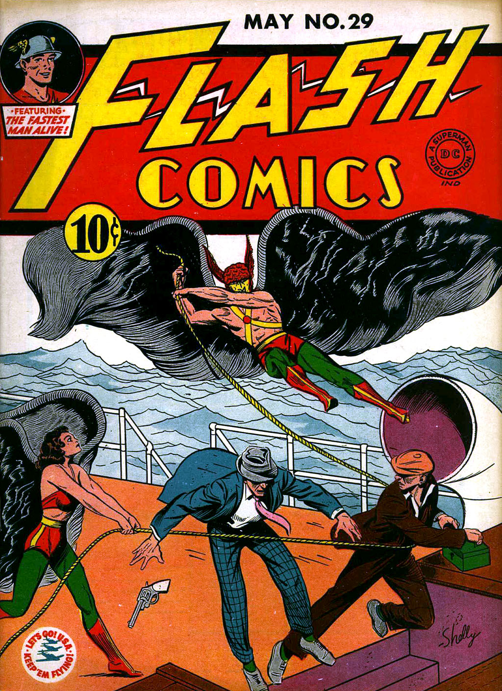 Read online Flash Comics comic -  Issue #29 - 1