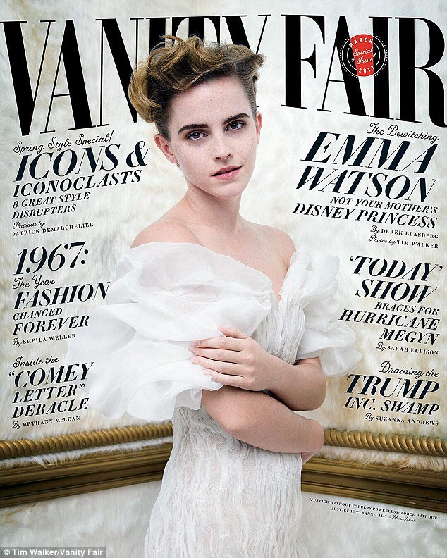 Emma Watson goes topless for her edgiest shoot ever!