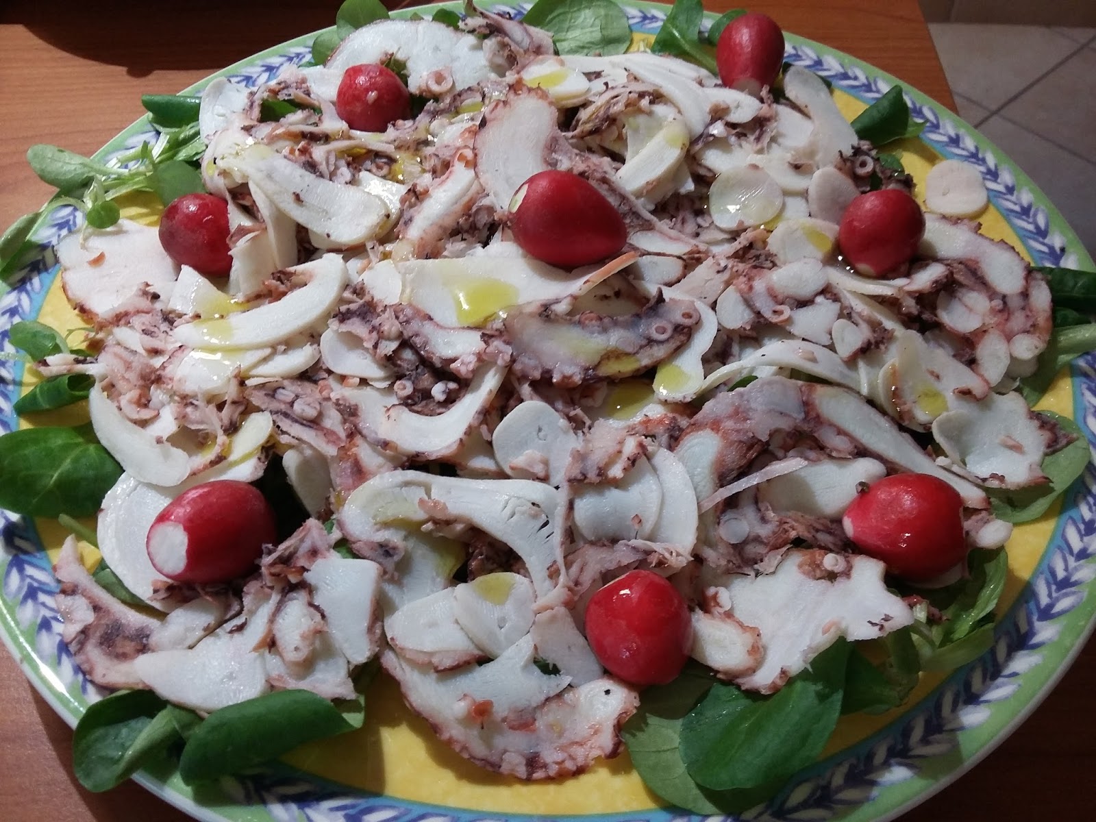 Cuciniamo con Daniela Carpaccio di polpo