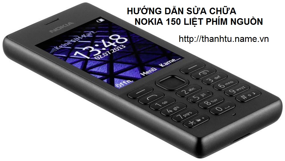 Nokia 150 liệt phím nguồn