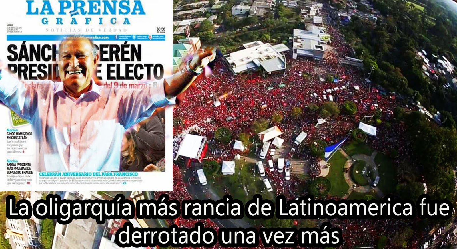 LA FURIOSA ARREMETIDA DE LA OLIGARQUÍA