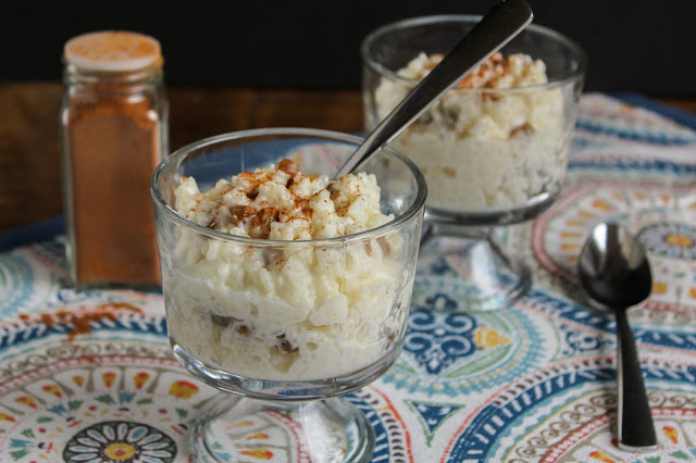 Creamy Vanilla Rice Pudding  | The Chef Next Door #HolidayRiceRecipes
