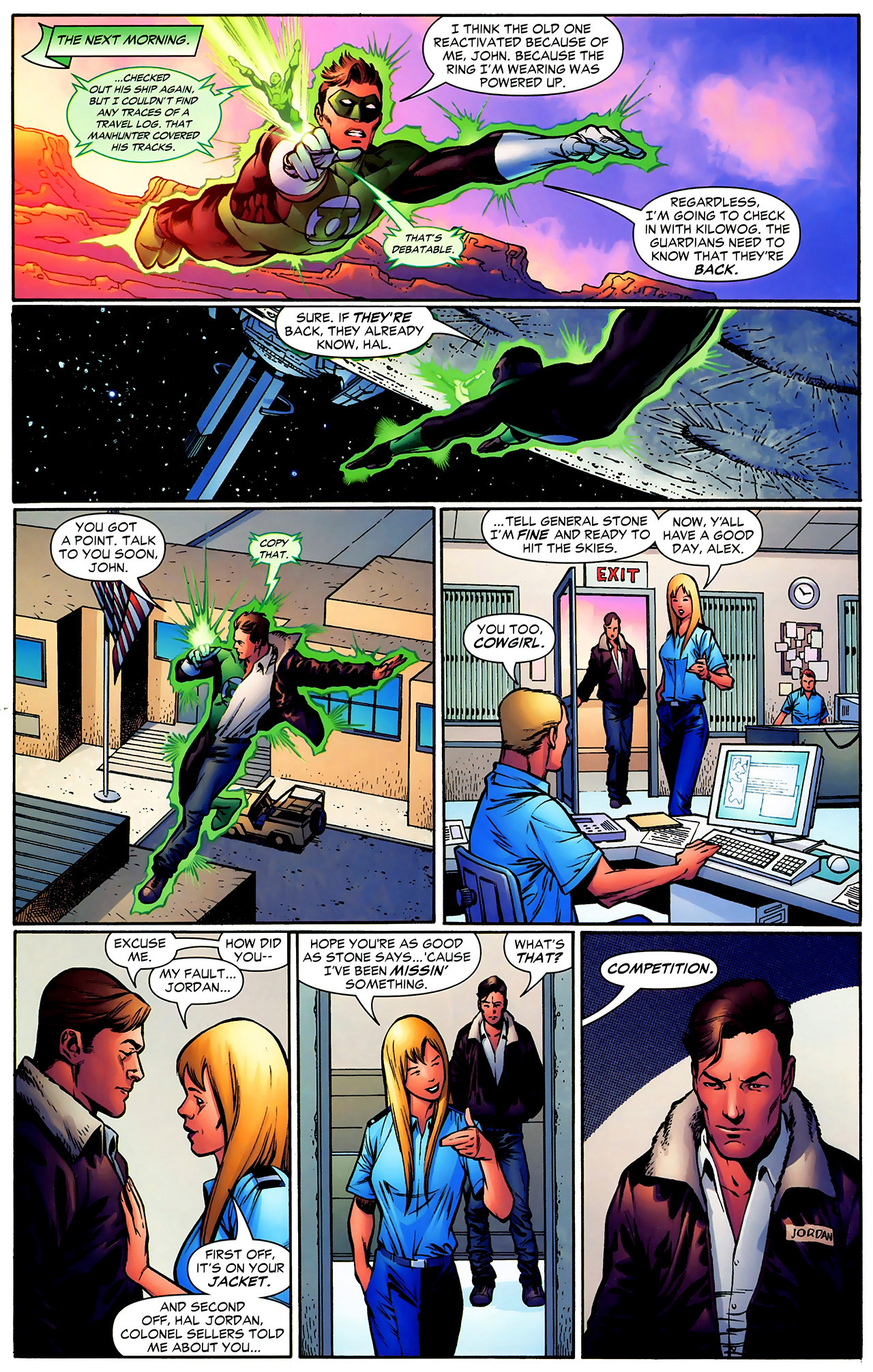 Read online Green Lantern (2005) comic -  Issue #3 - 18