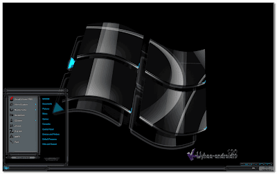 THEME WINDOWS 7 DARK GLASS ELEGANT