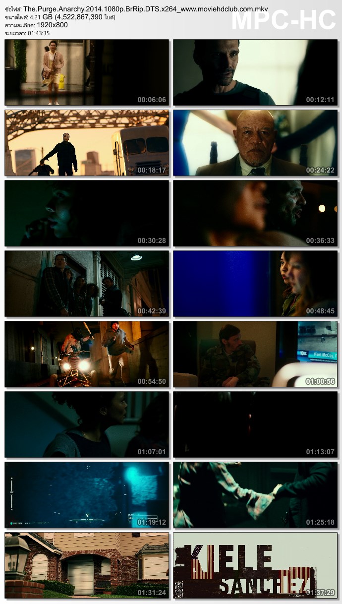 [Mini-HD][Boxset] The Purge Collection (2013-2014) - คืนอำมหิต ภาค 1-2 [1080p][เสียง:ไทย 5.1/Eng 5.1][ซับ:ไทย/Eng][.MKV] TP2_MovieHdClub_SS