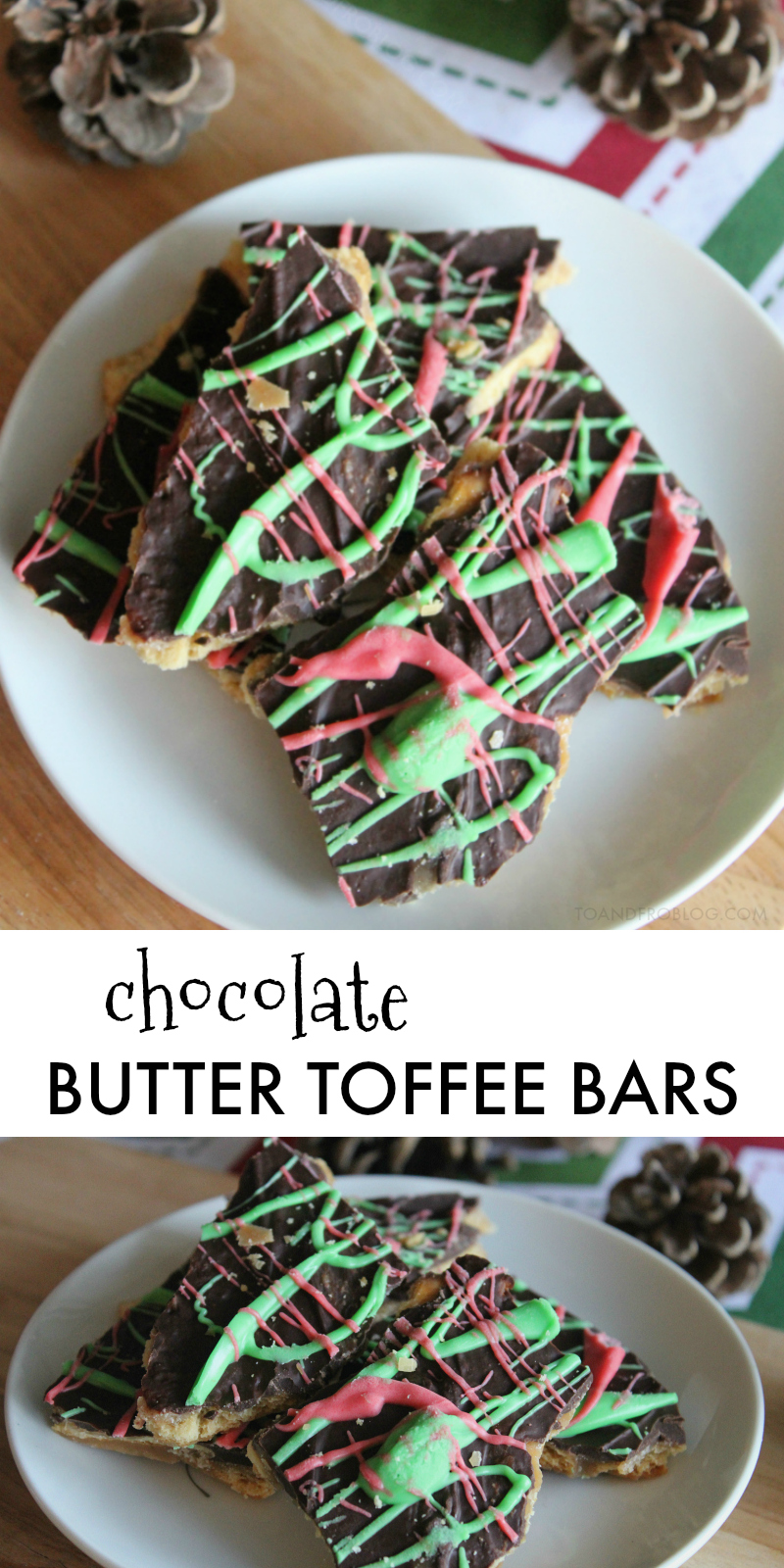 Chocolate Butter Toffee Bars Recipe