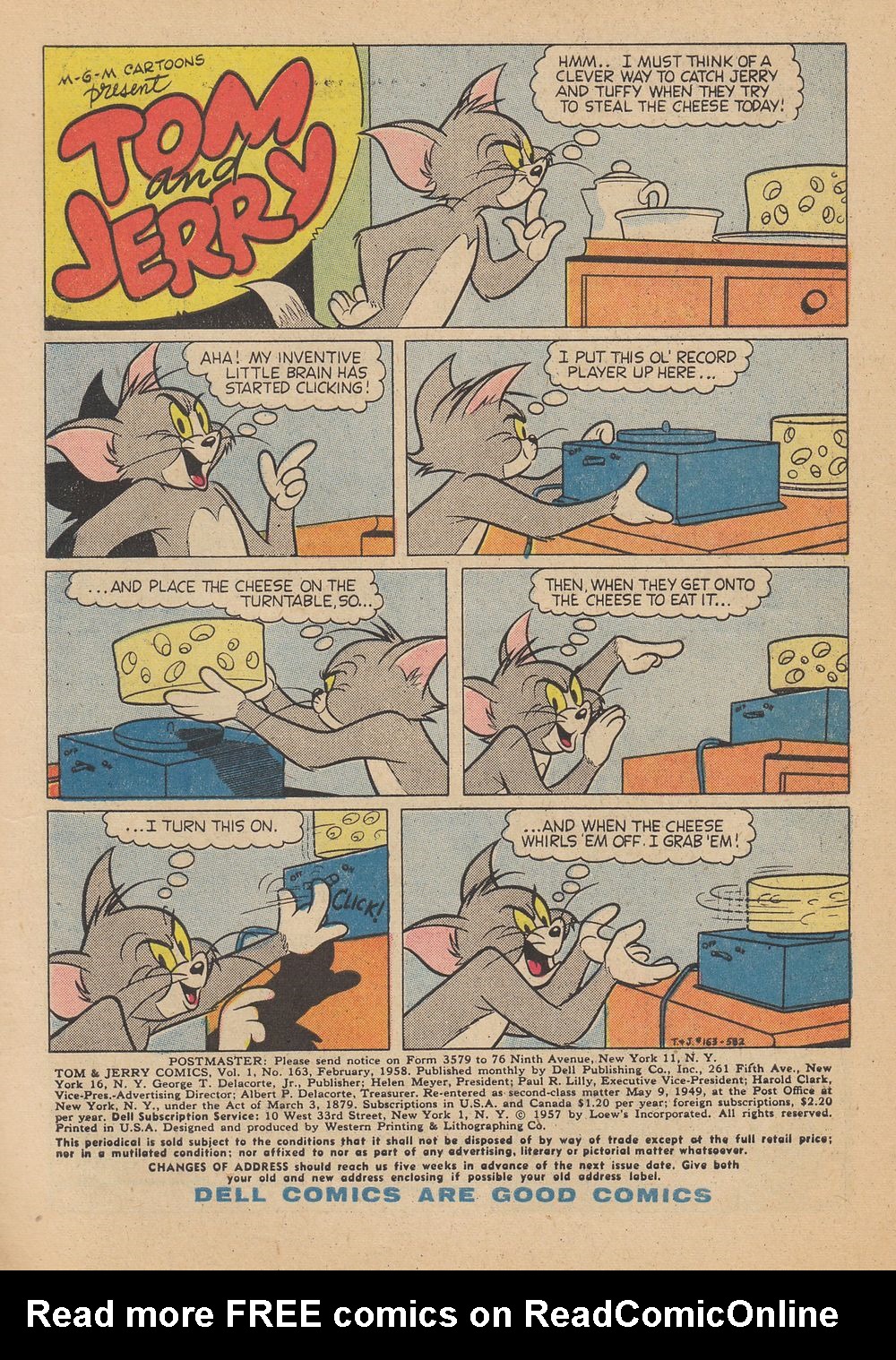 Read online Tom & Jerry Comics comic -  Issue #163 - 3