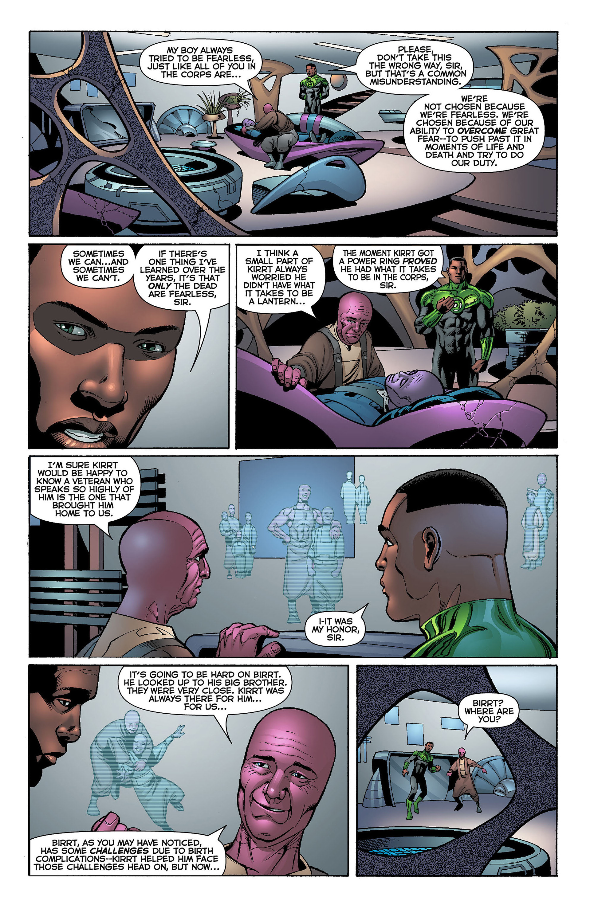 Read online Green Lantern Corps (2011) comic -  Issue #7 - 16