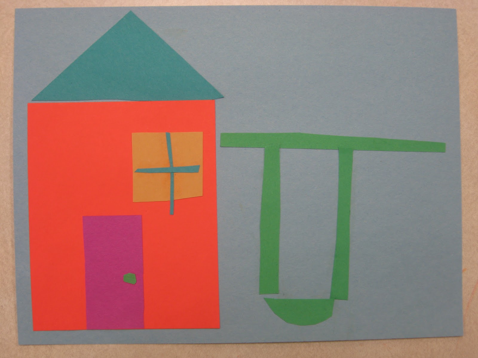 Miss young s art room geometric and free form shapes with 2nd grade