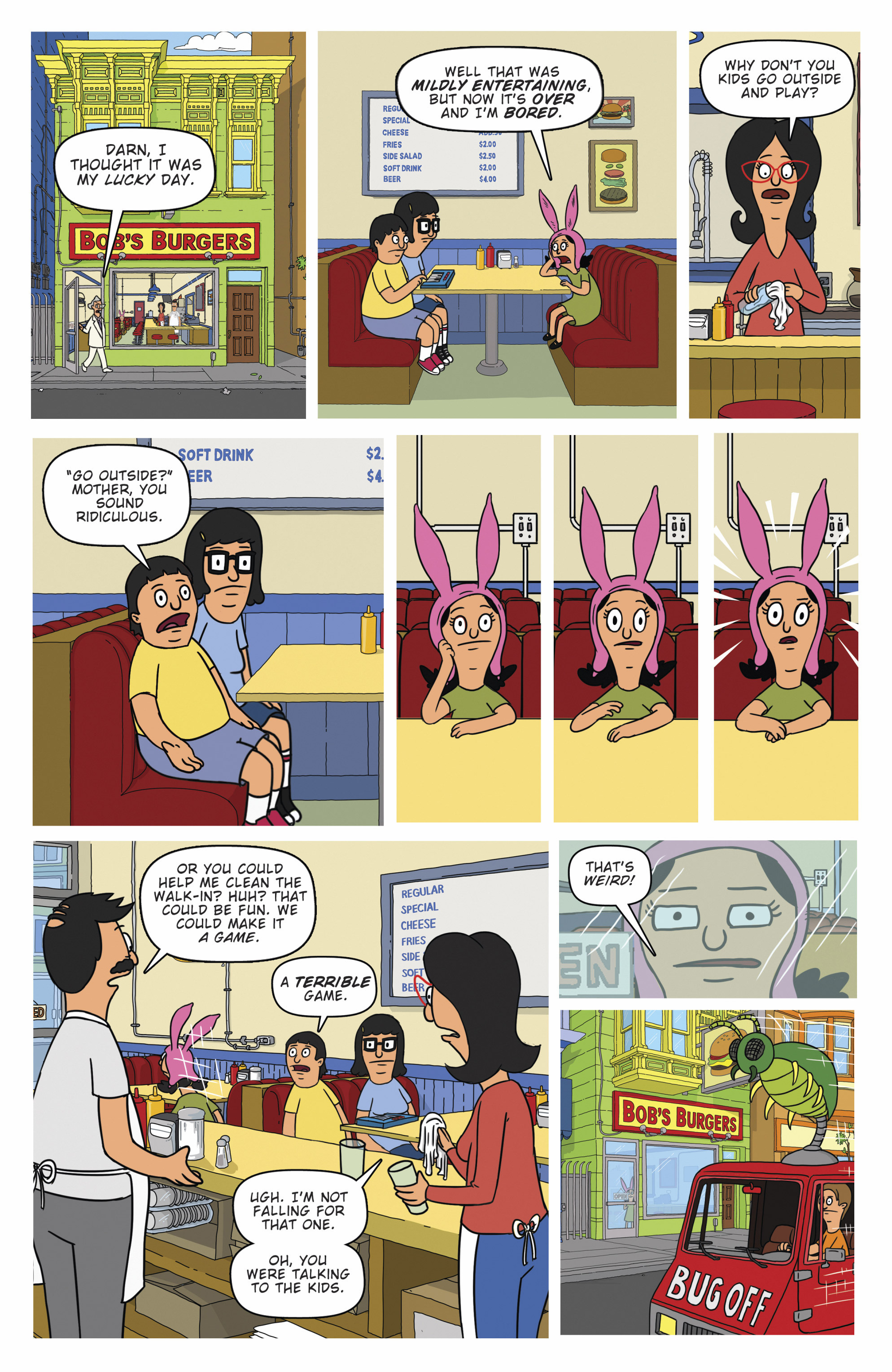 Read online Bob's Burgers (2015) comic -  Issue #5 - 13