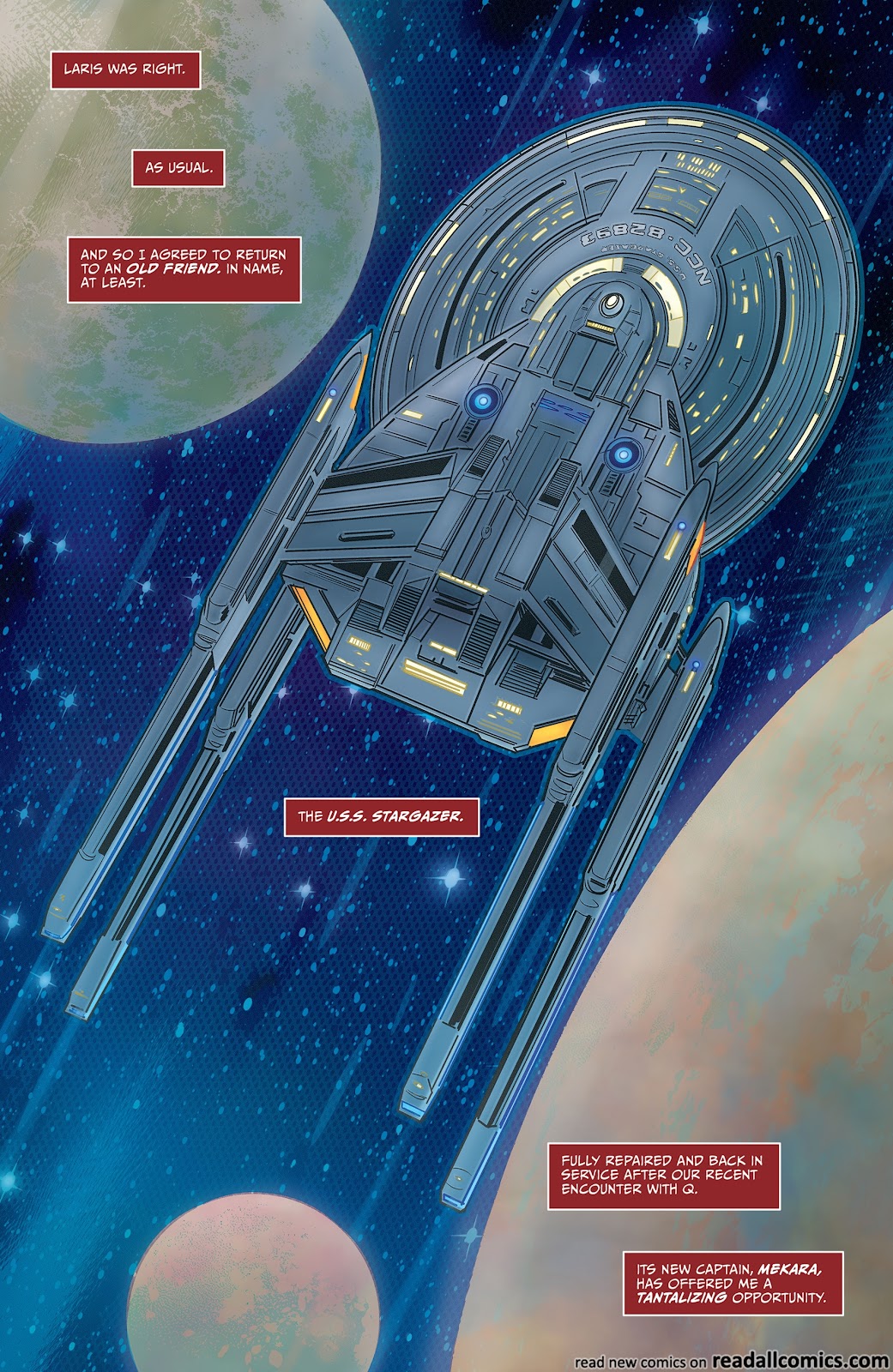 Star Trek: Picard - Stargazer #1 - 2022 Online Exclusive