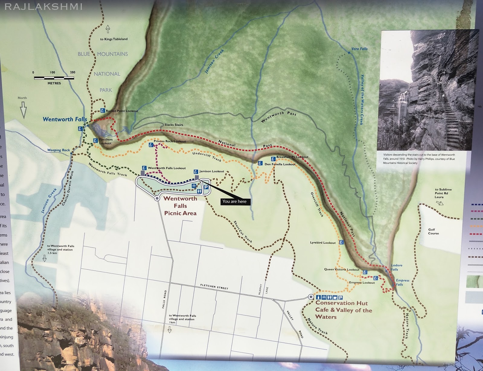 Hiking in Wentworth Falls, Australia Pocketful of Maps