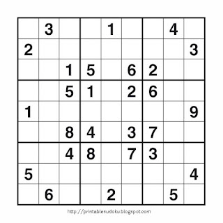 sudoku puzzles to print