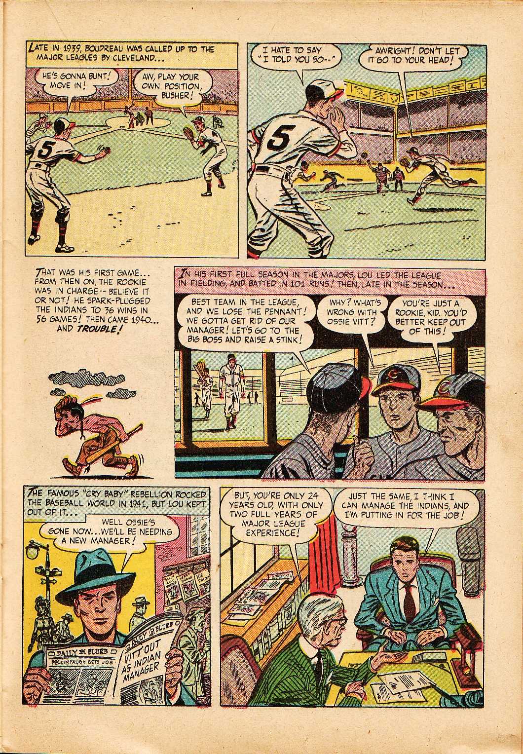 Read online Babe Ruth Sports Comics comic -  Issue #2 - 30