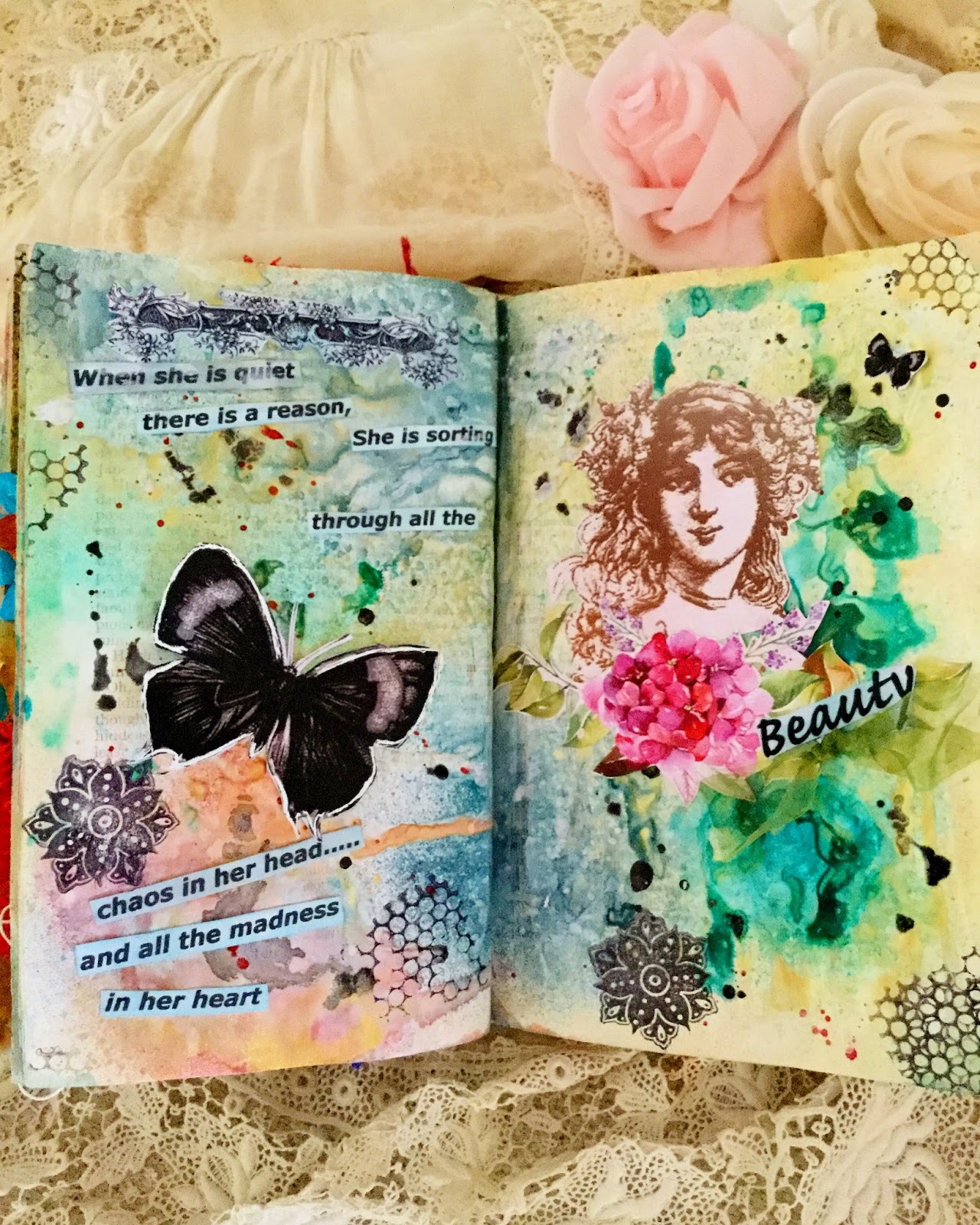 Meg's Garden ART JOURNAL BOOK PARISIAN GARDENS RANGE