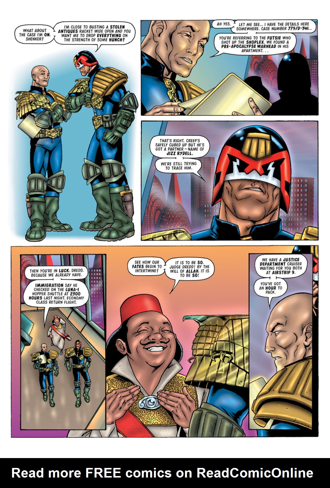Read online Judge Dredd: The Complete Case Files comic -  Issue # TPB 25 - 225