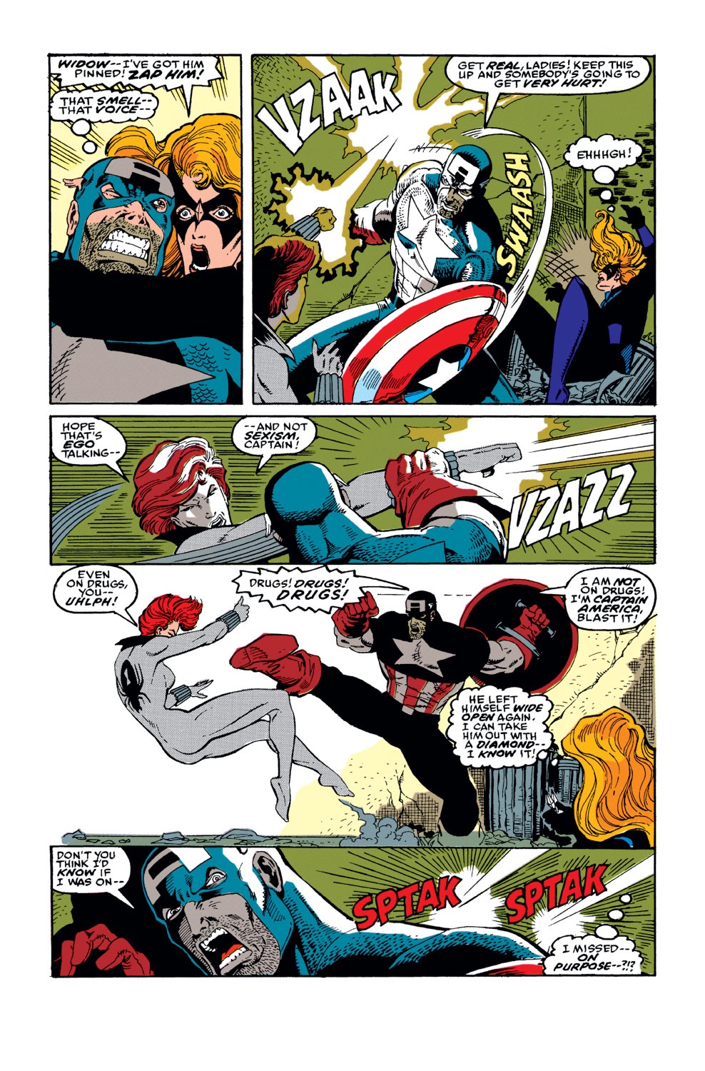 Read online Captain America (1968) comic -  Issue #376 - 16