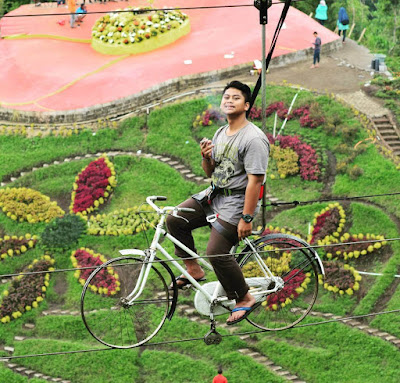 skybike di batu flower garden