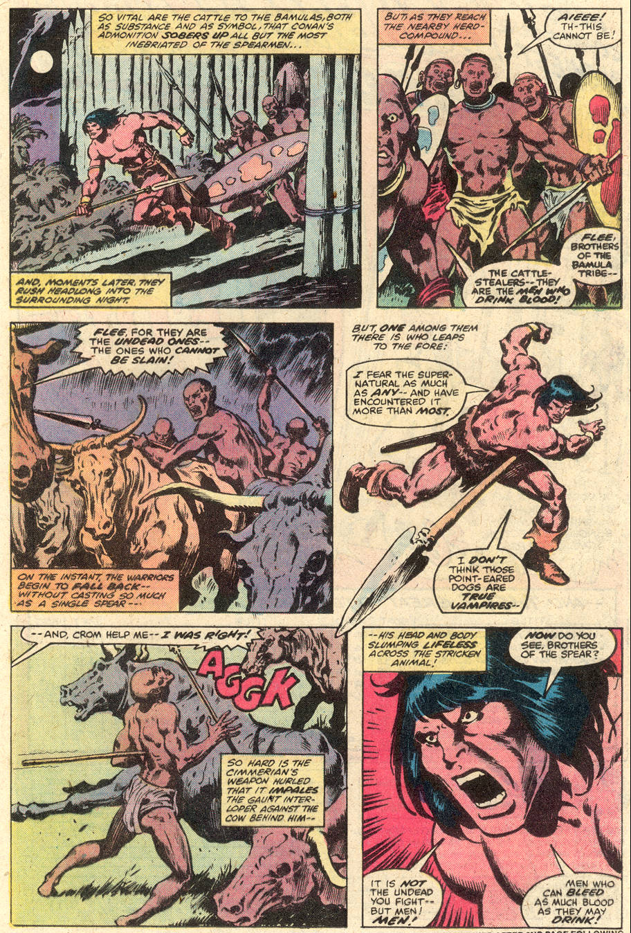 Read online Conan the Barbarian (1970) comic -  Issue #102 - 8