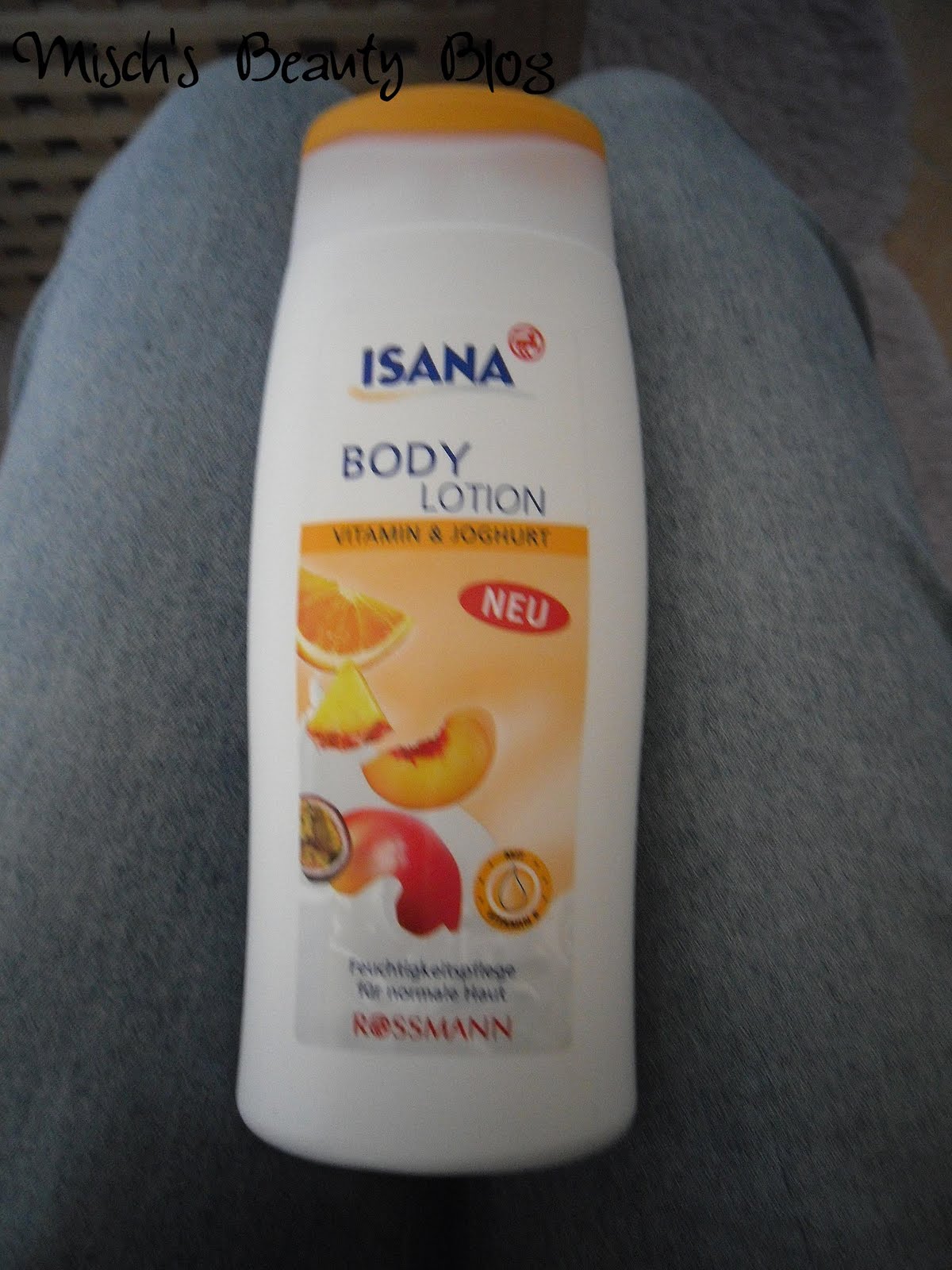 Misch's Beauty Blog Review Isana Body Lotion Vitamin & Yoghurt