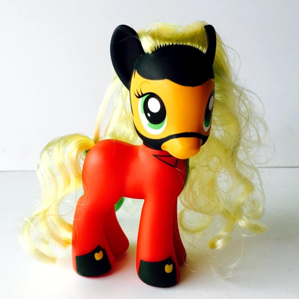 Applejack, Fluttershy and Pinkie Pie Power Ponies Fashion Styles found