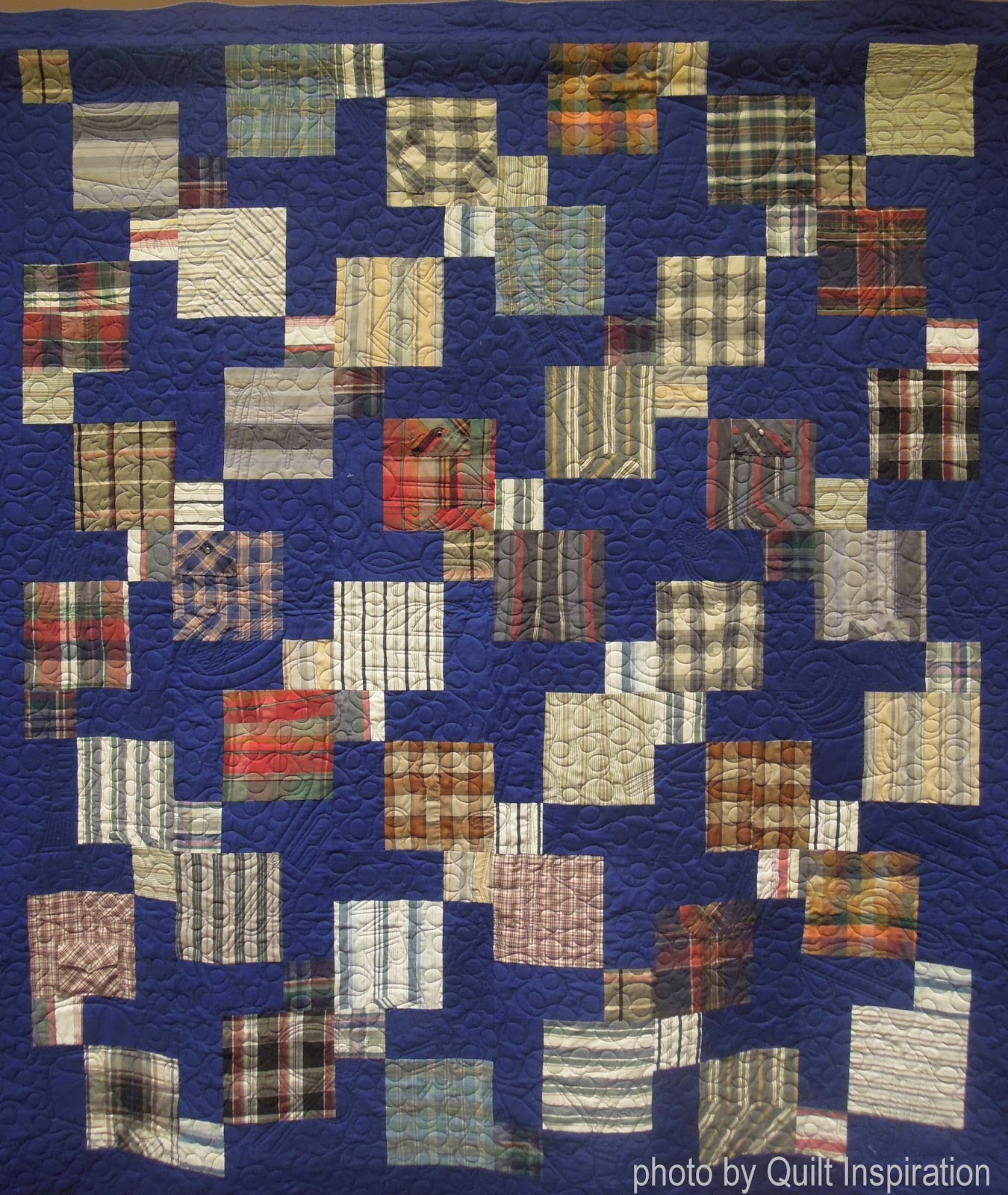 Quilt Inspiration: Free pattern day ! Father's Day quilts