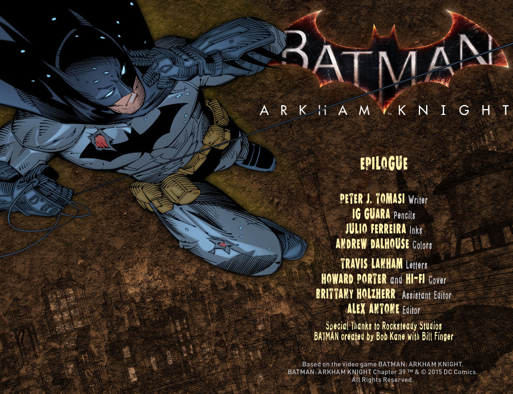 Read online Batman: Arkham Knight [I] comic -  Issue #39 - 2