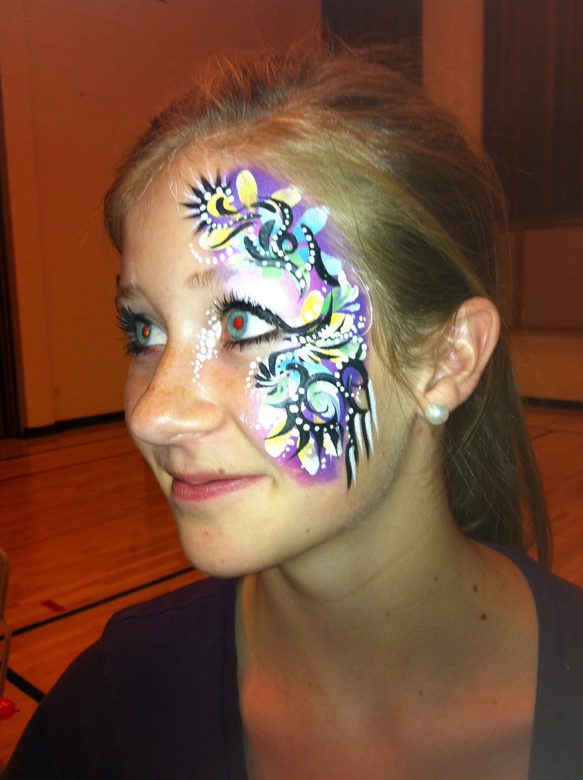 Face Painting Illusions and Balloon Art, LLC Utah Face Paint Katie