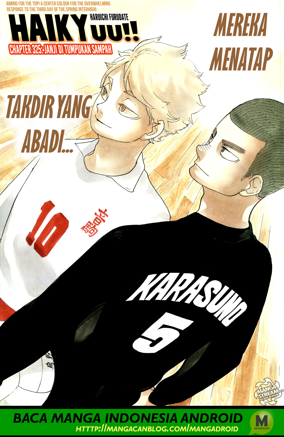 Haikyuu!!: Chapter 325 - Page 1