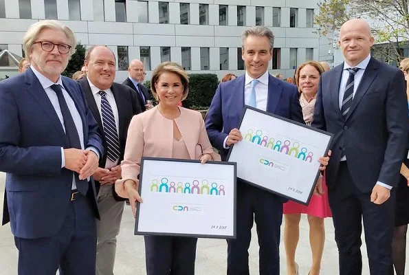 Grand Duchess Maria Teresa attended the opening of the Center for the Development of Apprenticeships Grand Duchess Maria Teresa
