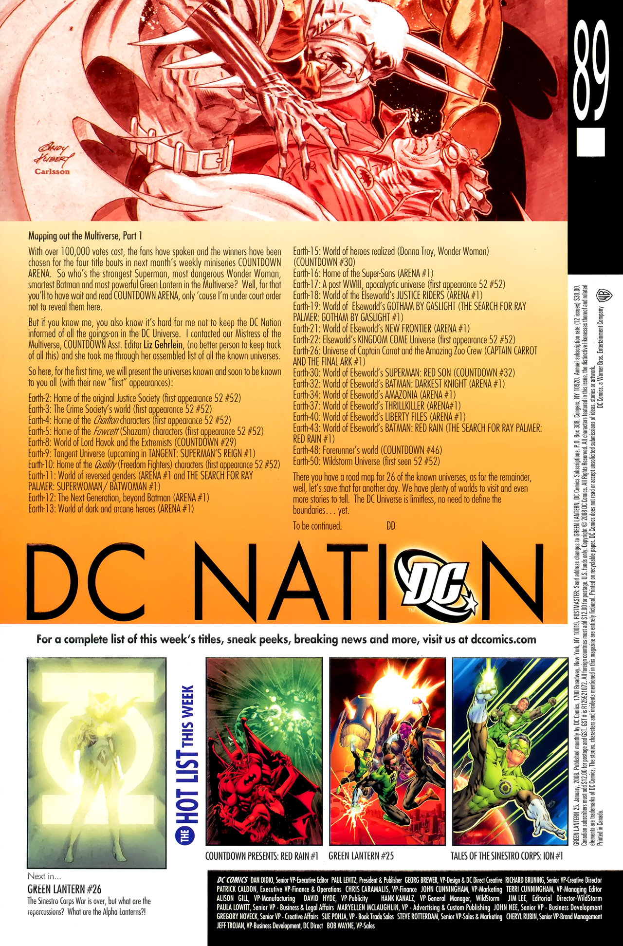 Read online Green Lantern (2005) comic -  Issue #25 - 49