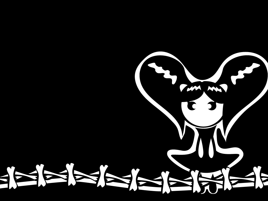 Scary Wallpaper - Gothic Cartoon