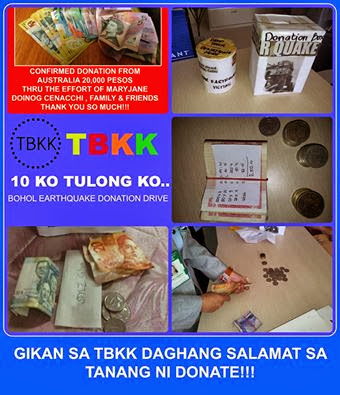 TBKK Bohol Donation Drive