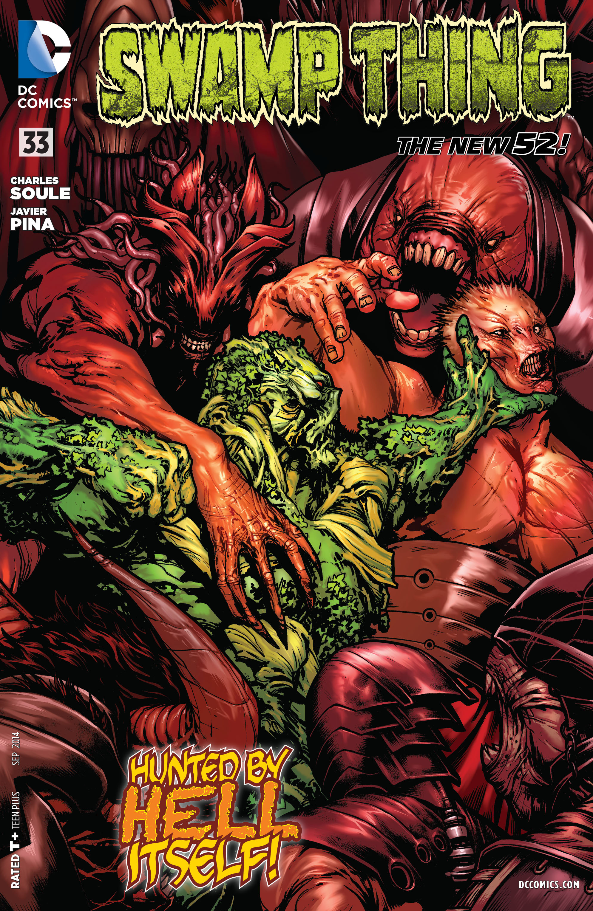 Read online Swamp Thing (2011) comic -  Issue #33 - 1