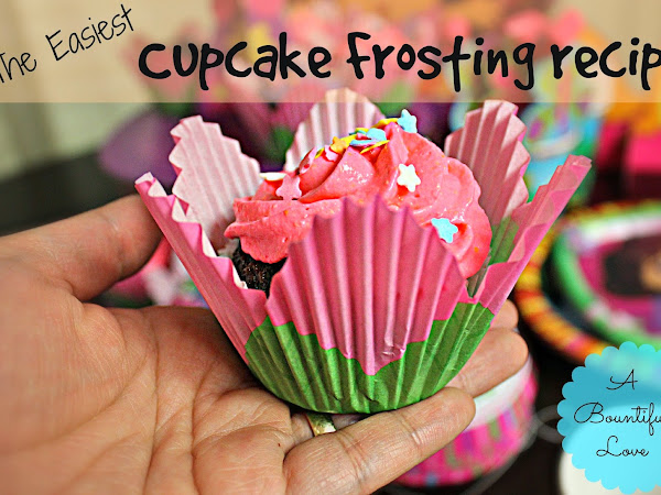 The Easiest Cupcake Frosting Recipe