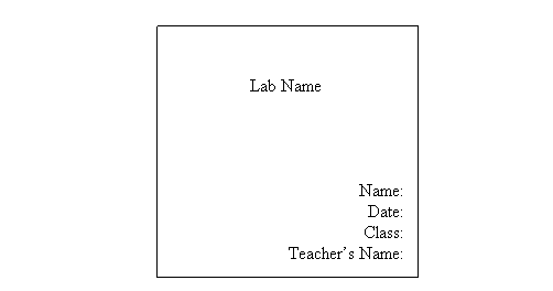 Custom lab reports