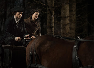 Outlander Season 4 Caitriona Balfe Sam Heughan Image 1