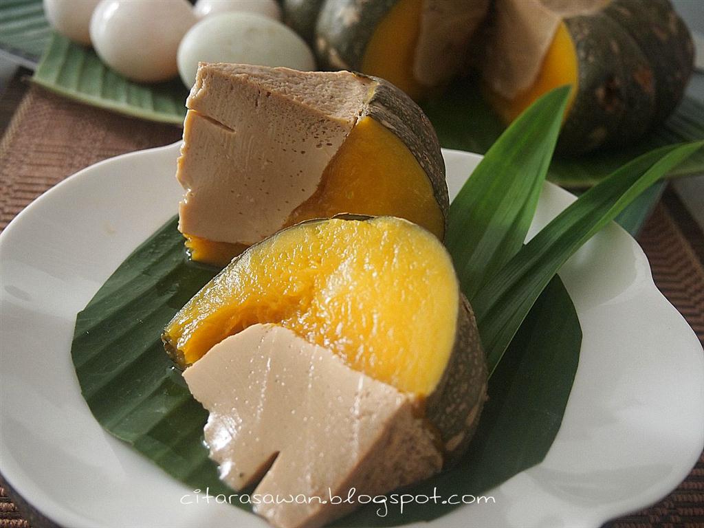 Sangkaya Labu Thai Pumpkin Custard Resepi Terbaik