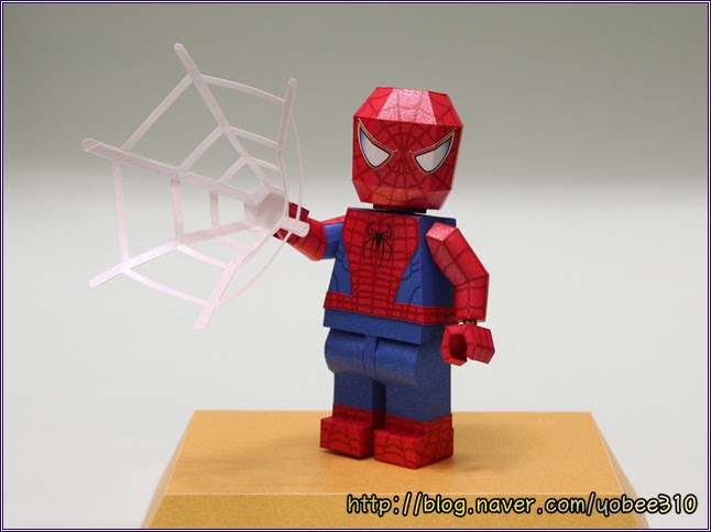 Lego Spiderman Papercraft