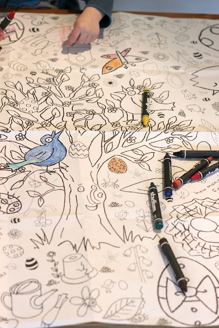 colouring table