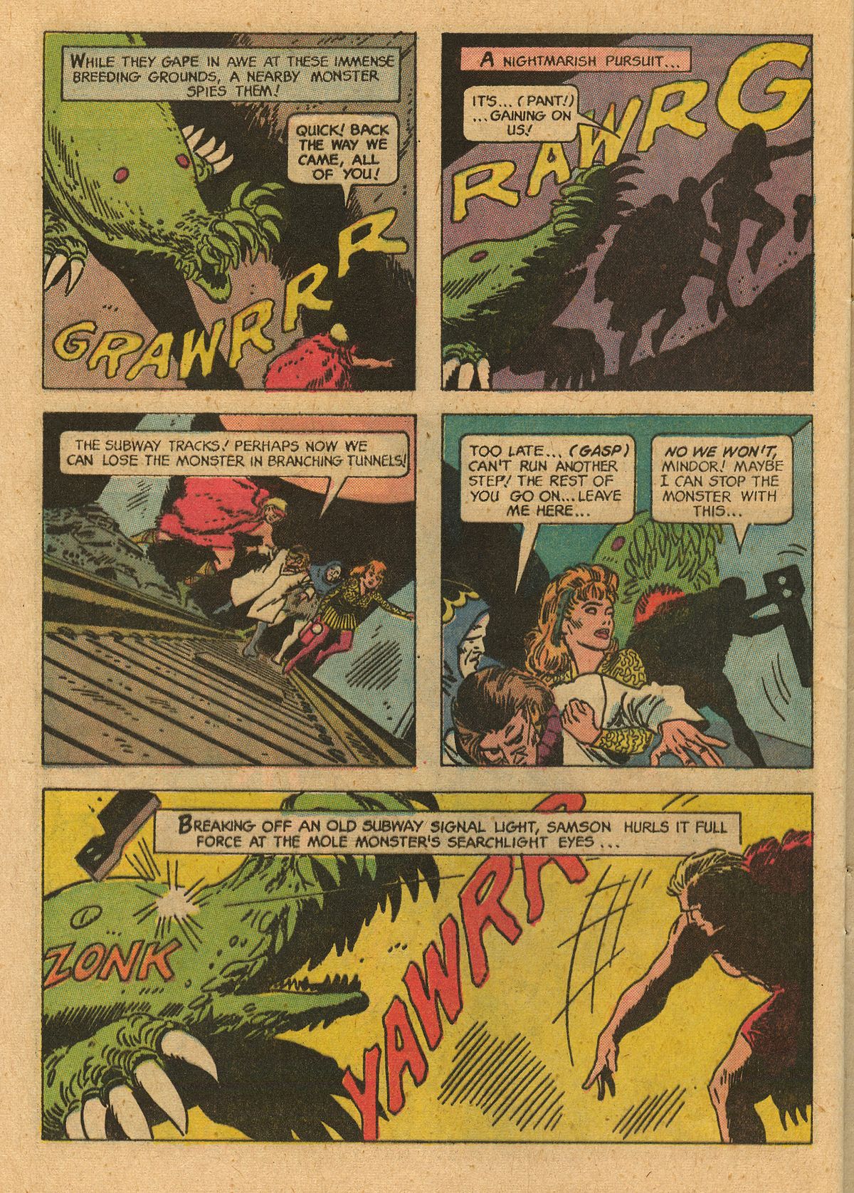 Read online Mighty Samson (1964) comic -  Issue #21 - 28
