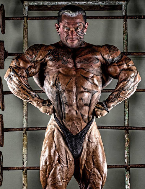 Worldwide Bodybuilders: I'm going to travel again, see you after carnival.  Leave you with the blond myth Lee Priest
