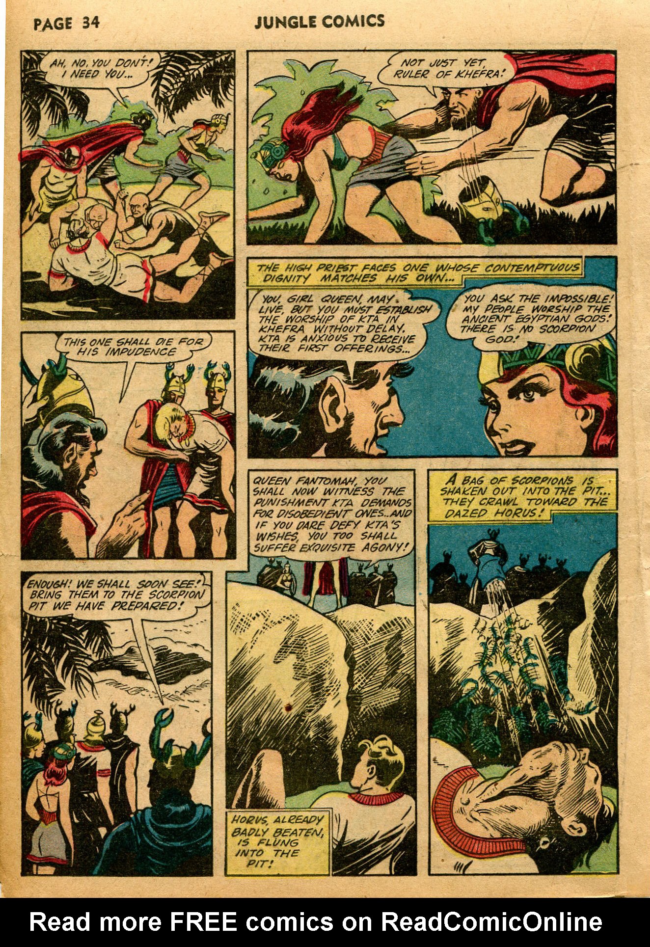 Read online Jungle Comics comic -  Issue #40 - 36